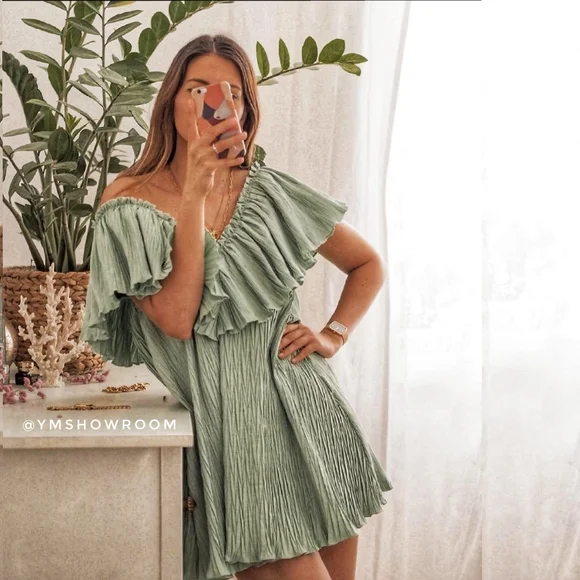 🔥Last 1🔥ZARA Voluminous pleated dress - Picture 6 of 9